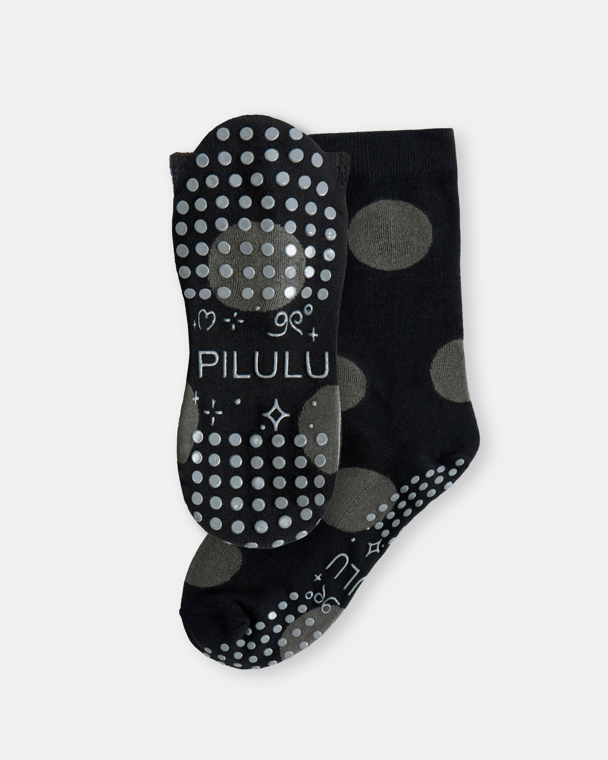 Polka Dot Grip Socks