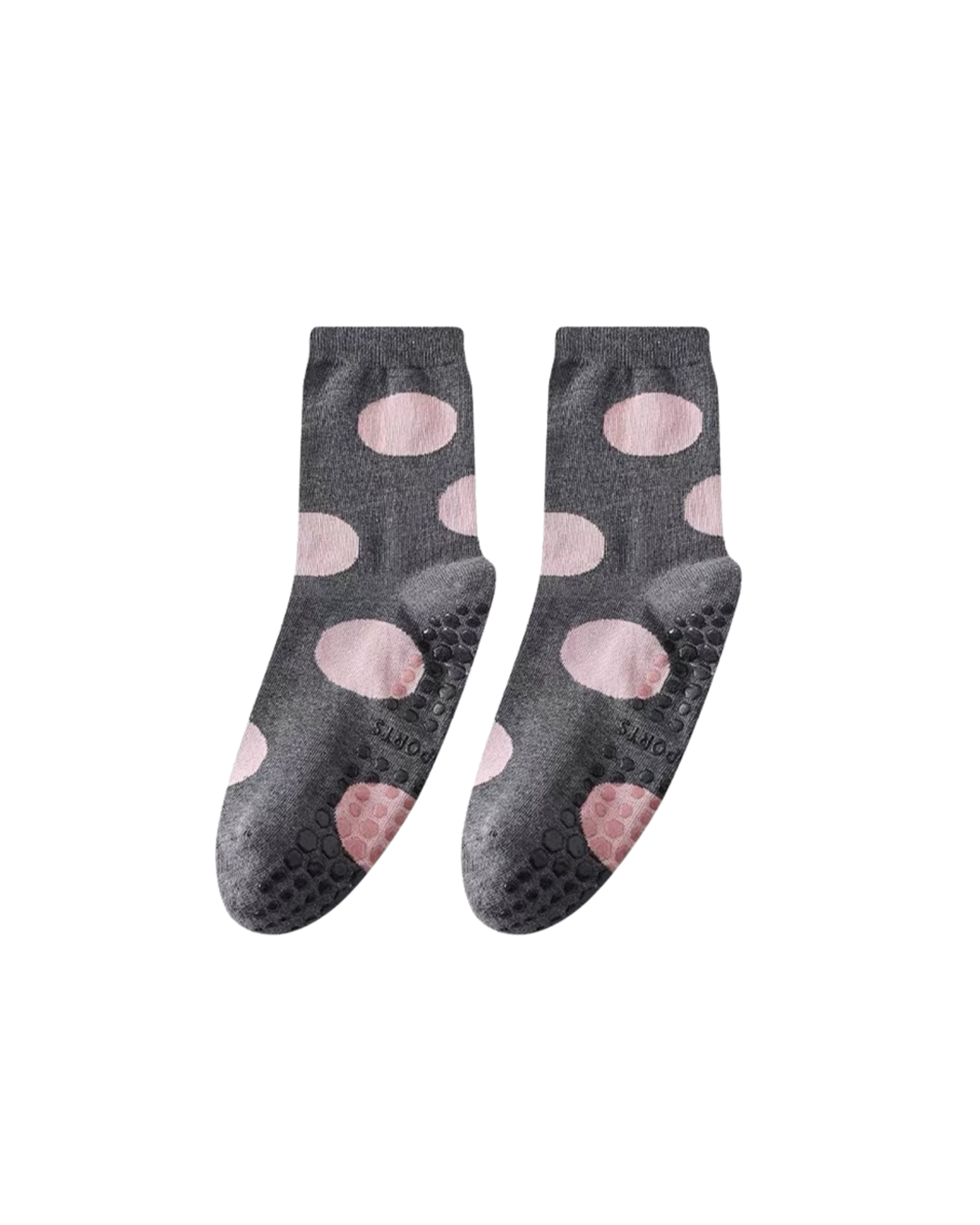 Polka Dot Grip Socks