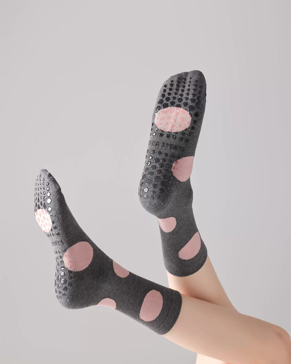 Polka Dot Grip Socks