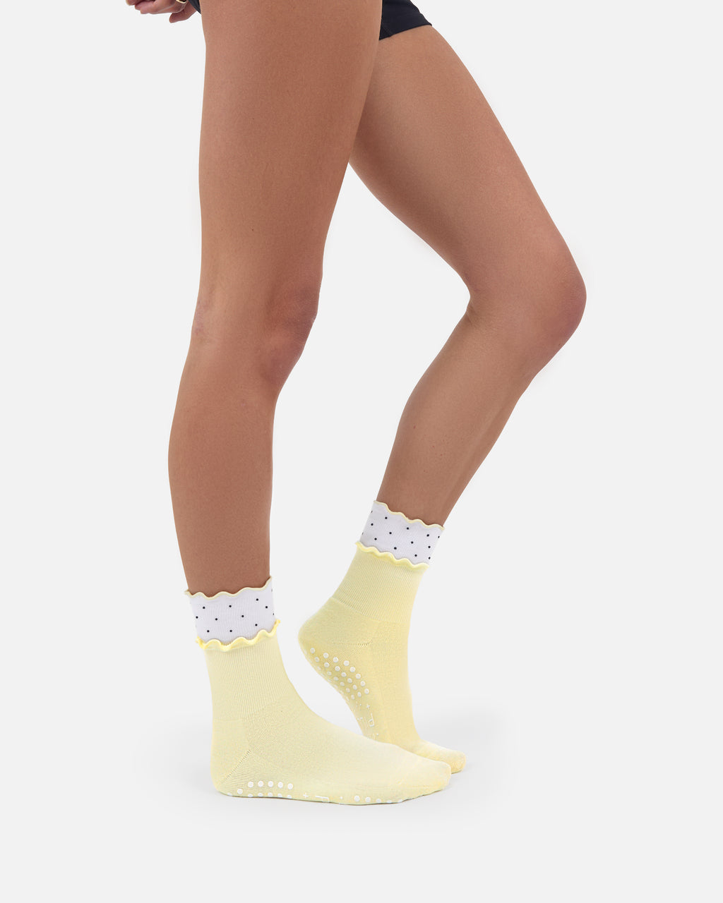 Buttercream White Chocolate Grip Socks