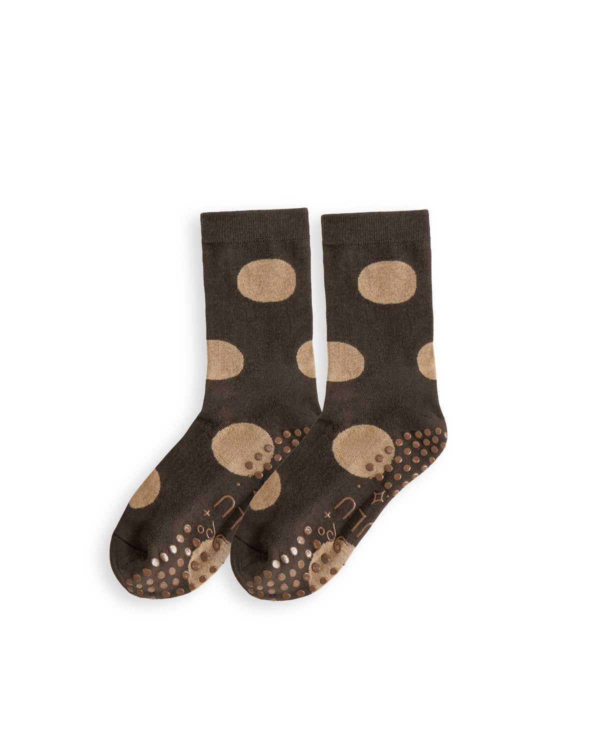 Polka Dot Grip Socks