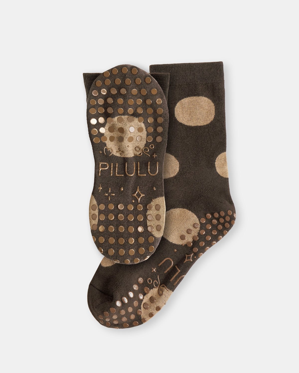 Polka Dot Grip Socks