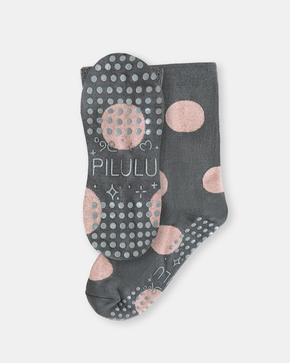 Polka Dot Grip Socks